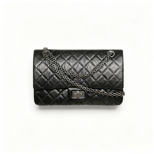 NIGO Chanel 2.55 Handbag Aged Calfskin Gold-Tone Metal #nigo333121
