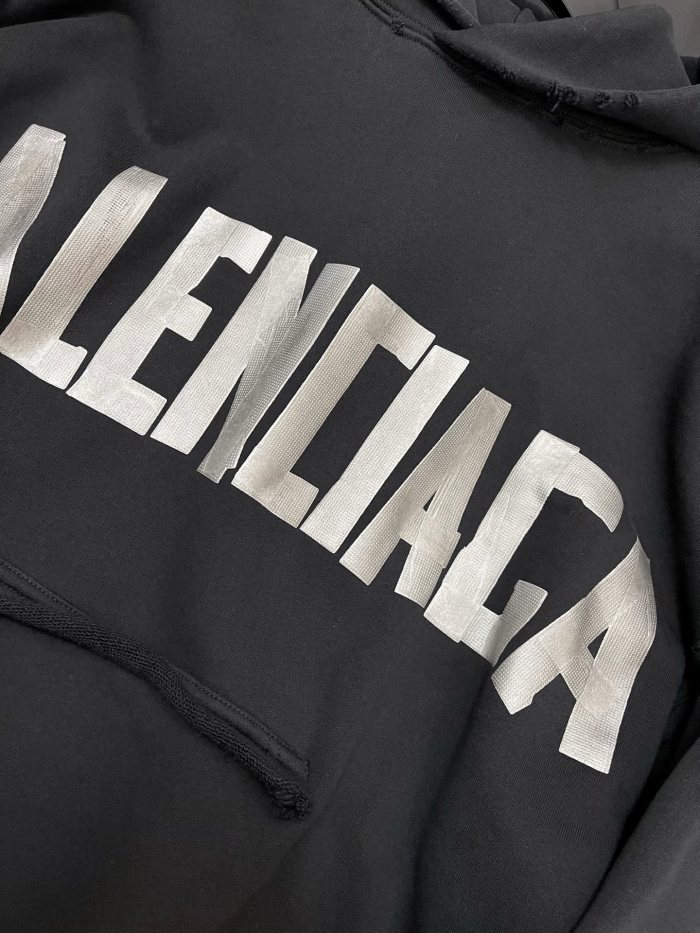 NIGO Balenciaga Logo Print Hooded Long Sleeve Sweatshirt #nigo324922