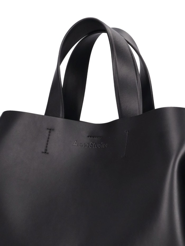 NIGO Acne Studios Tote Twisted Knot Decoration Engraved Logo Magnetic Closure Crossbody Bag #nigo332333