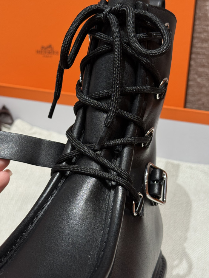 NIGO Hermès Women's Land ankle boot Black #nigo330321