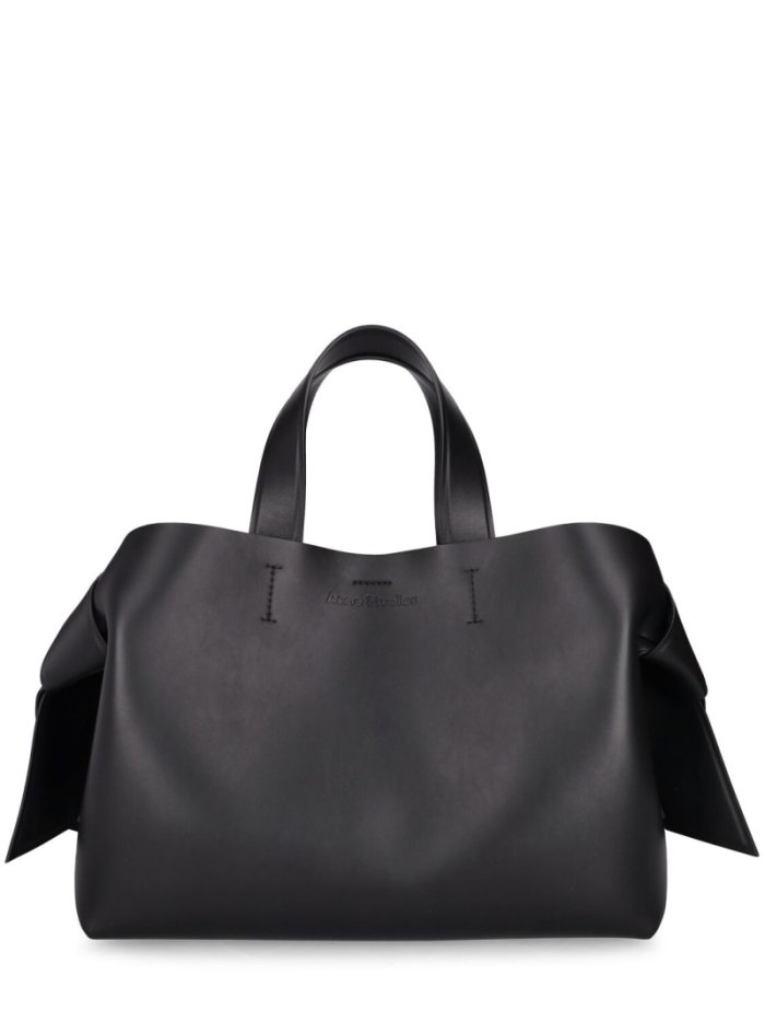 NIGO Acne Studios Tote Twisted Knot Decoration Engraved Logo Magnetic Closure Crossbody Bag #nigo332333