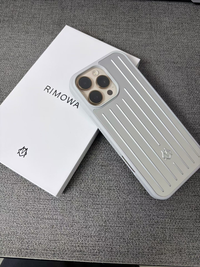 NIGO iPhone16Pro/16Pro Max Rimowa Aluminum Magnesium Alloy Mobile Phone Case #nigo333167