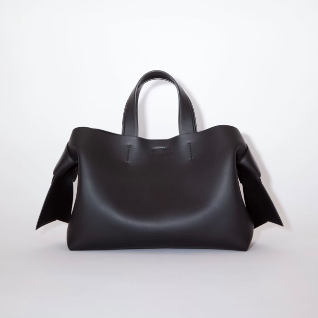 NIGO Acne Studios Tote Twisted Knot Decoration Engraved Logo Magnetic Closure Crossbody Bag #nigo332333