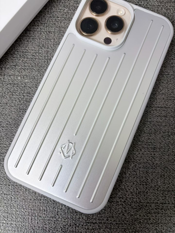 NIGO iPhone16Pro/16Pro Max Rimowa Aluminum Magnesium Alloy Mobile Phone Case #nigo333167