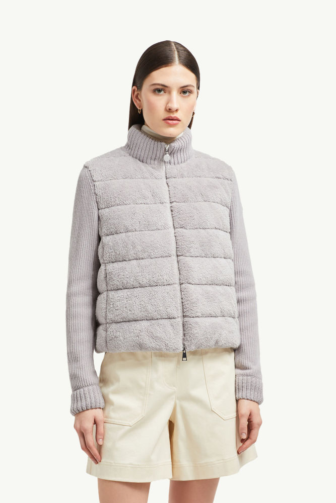 NIGO Moncler Women's Teddy Velvet Zipper Cardigan #nigo332710