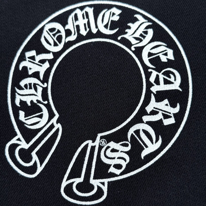 NIGO Chrome Hearts 925 Sterling Silver Hardware Classic Horseshoe Flower Arm Zipper Sweatshirt #nigo333189