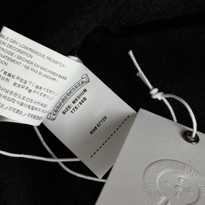 NIGO Chrome Hearts 925 Sterling Silver Hardware Classic Horseshoe Flower Arm Zipper Sweatshirt #nigo333189