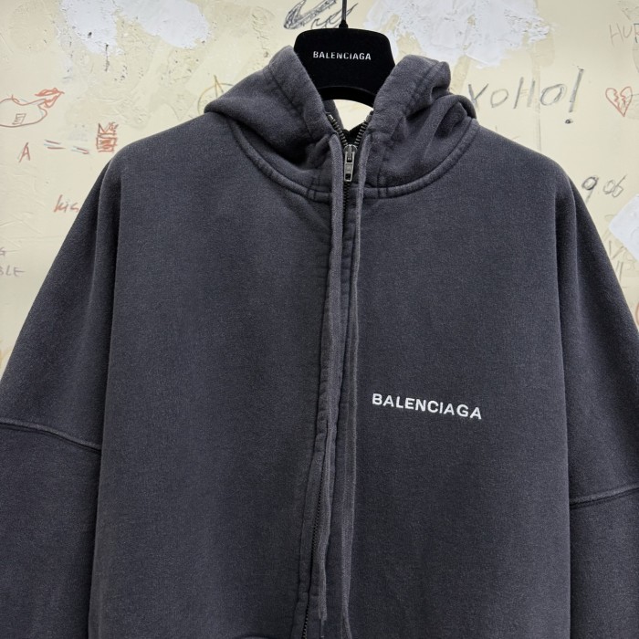 NIGO Balenciaga 25FW Hooded Zippered Short Jacket With Emblem Armband #nigo333178