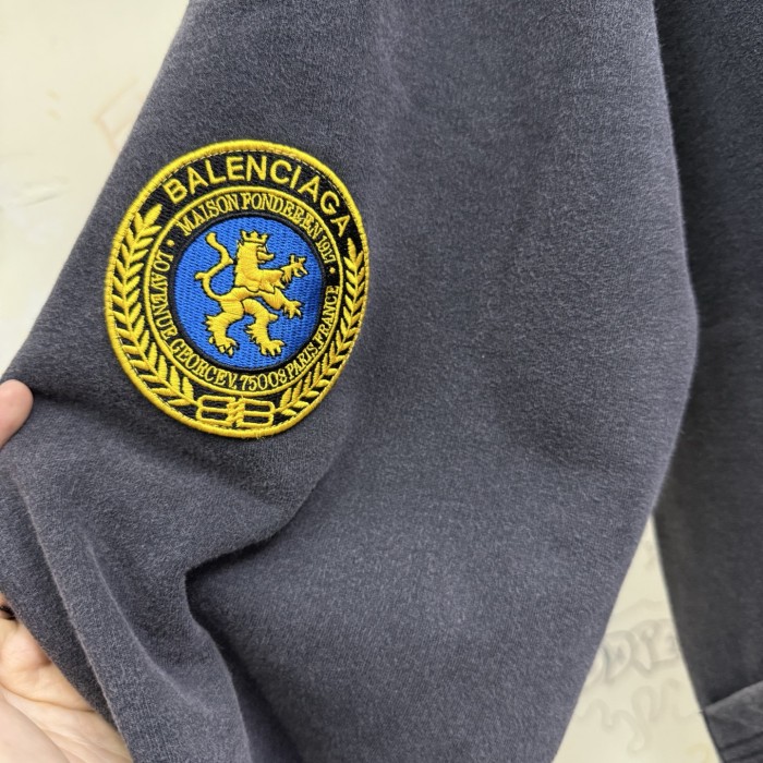 NIGO Balenciaga 25FW Hooded Zippered Short Jacket With Emblem Armband #nigo333178