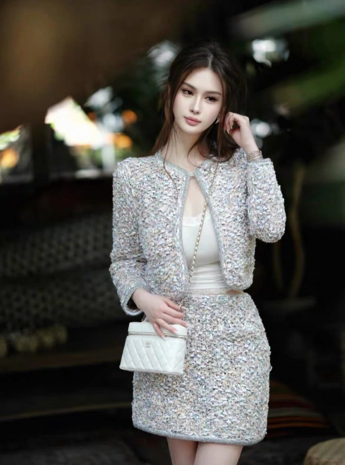 NIGO Chanel Yarn Colorful Diamond Cardigan #nigo320597