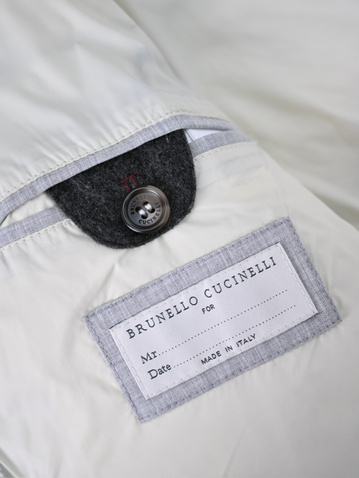 NIGO Brunello Cucinelli Wool Down Jacket For Man In Indigo #nigo333203