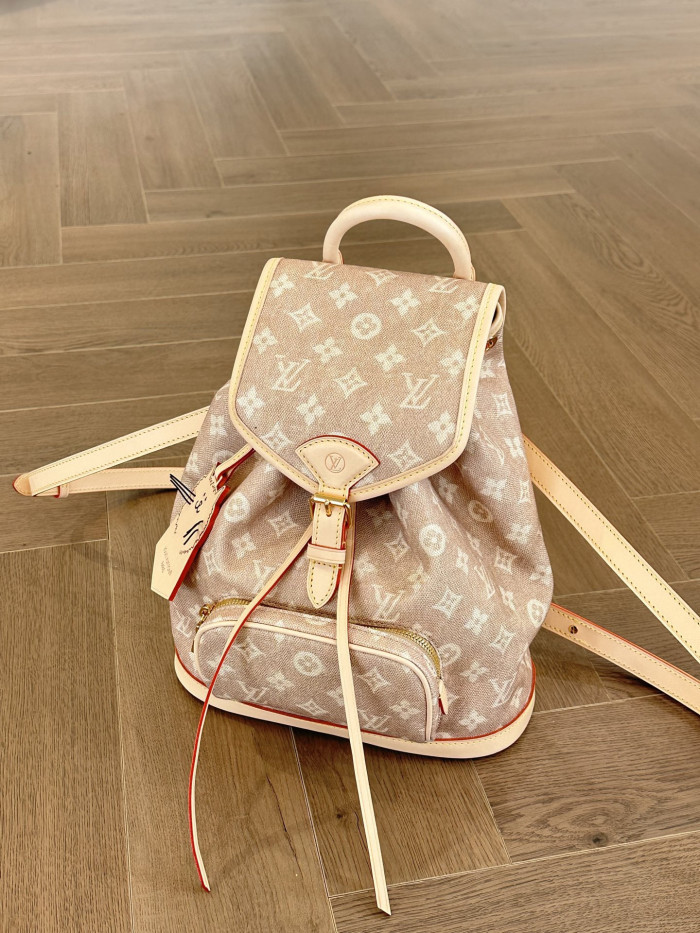 NIGO Louis Vuitton Women’s Montsouris Small Backpack Meowgram Pattern M15135 #nigo333211