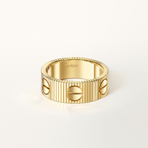 NIGO Cartier Women's and Men's Golden Silver Classic Fashion Stripe Ring #nigo333217