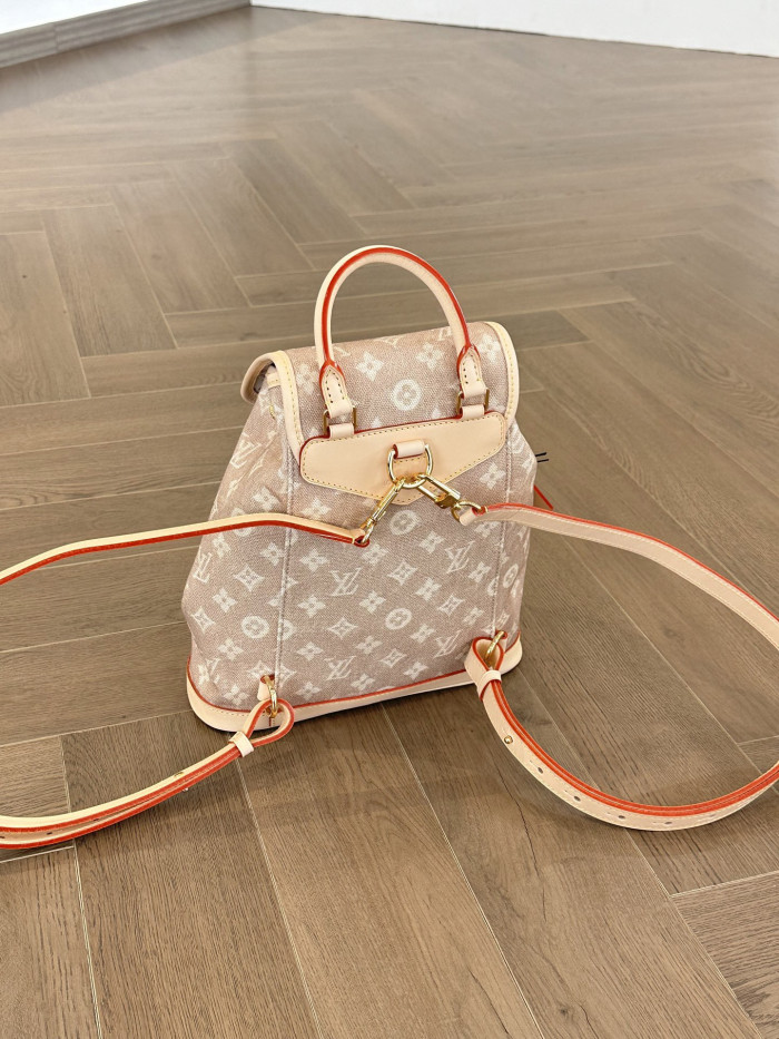 NIGO Louis Vuitton Women’s Montsouris Small Backpack Meowgram Pattern M15135 #nigo333211