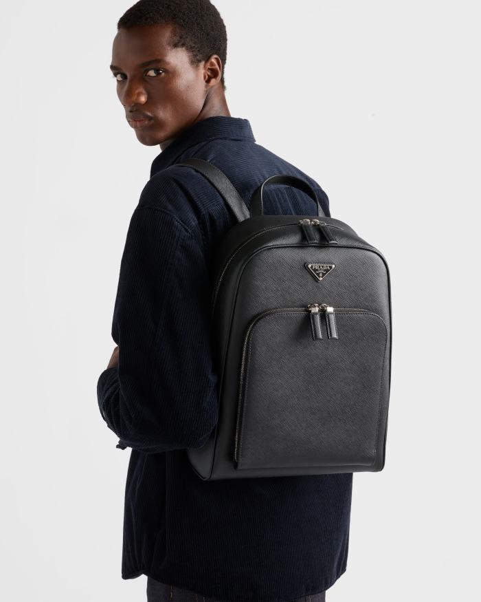 NIGO Prada Men's and Women's Saffiano Backpack #nigo333293