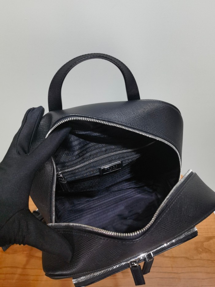 NIGO Prada Men's and Women's Saffiano Backpack #nigo333293