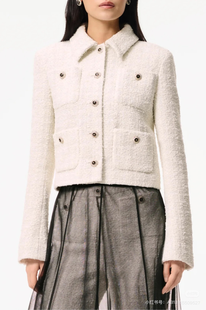 NIGO Chanel 25K Fall/Winter Tweed Long-sleeve Single breasted Jacket #nigo333463