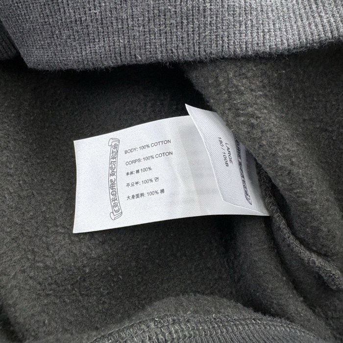 NIGO Chrome Hearts Half Zipper Sweatshirt Couple Style Pure Cotton #nigo333458