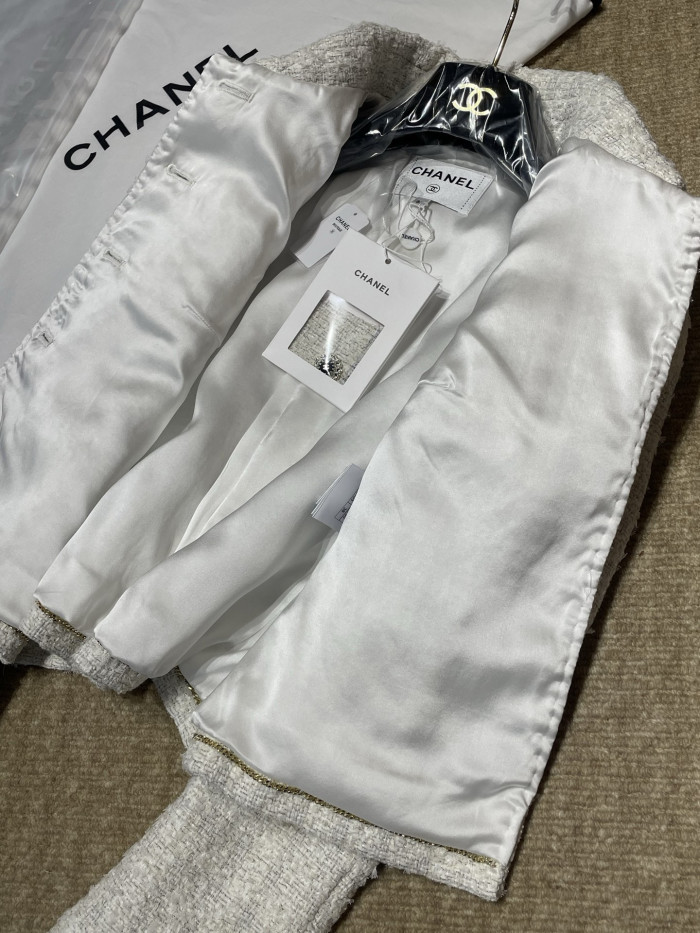 NIGO Chanel 25K Fall/Winter Tweed Long-sleeve Single breasted Jacket #nigo333463