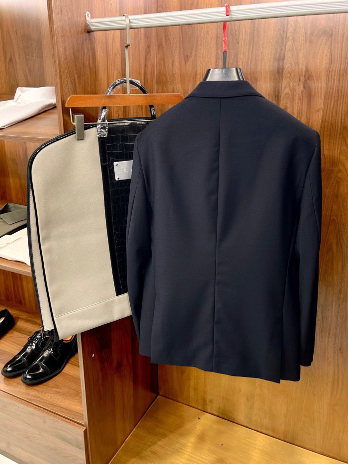 NIGO Louis Vuitton Men's Combed Wool Business Formal Suit Suit #nigo333423