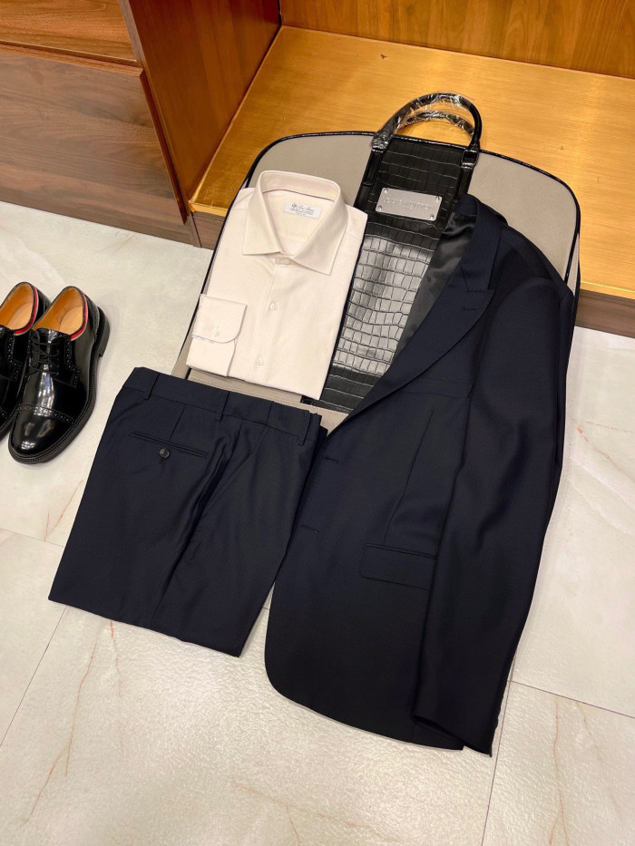 NIGO Louis Vuitton Men's Combed Wool Business Formal Suit Suit #nigo333423