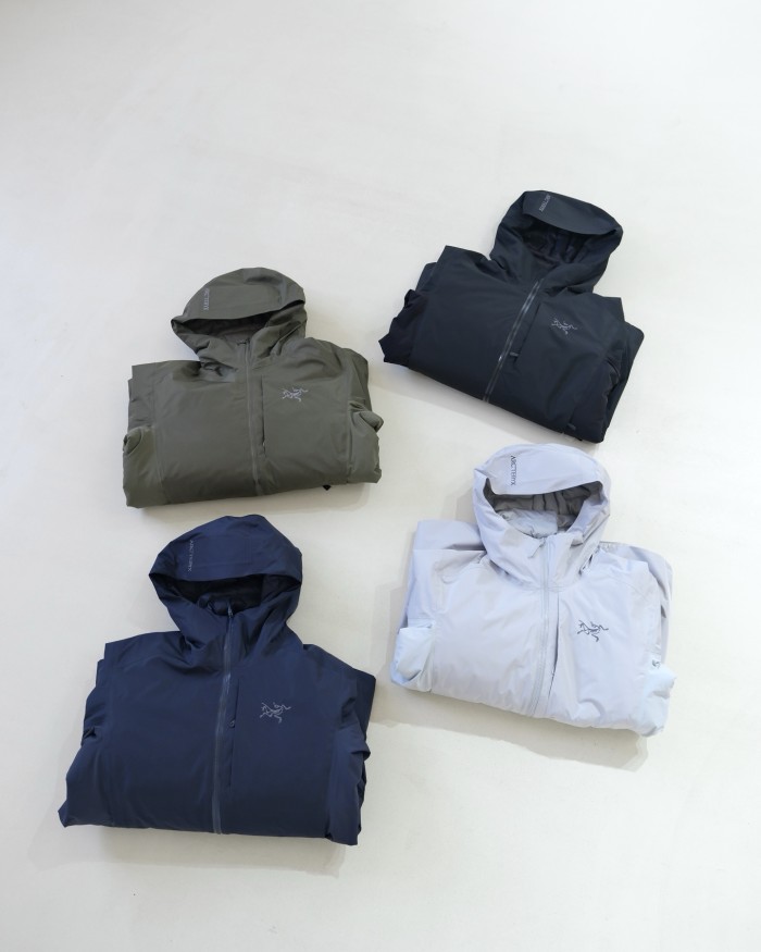 NIGO Arcteryx Men's Solano DOWN GTX 750 Solid Color Windproof and Waterproof Warm Down Jacket #nigo333457