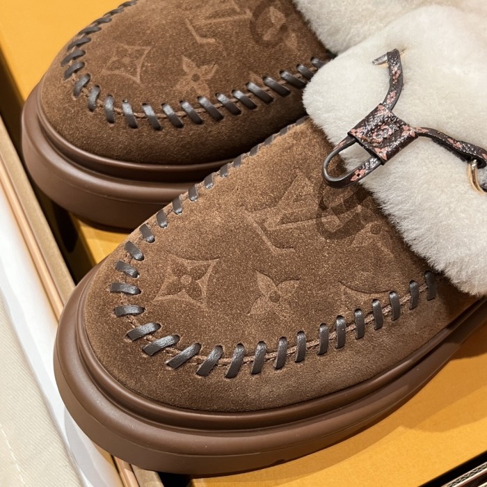 NIGO Louis Vuitton Women's SKI Cortina Closed Mule #nigo333452