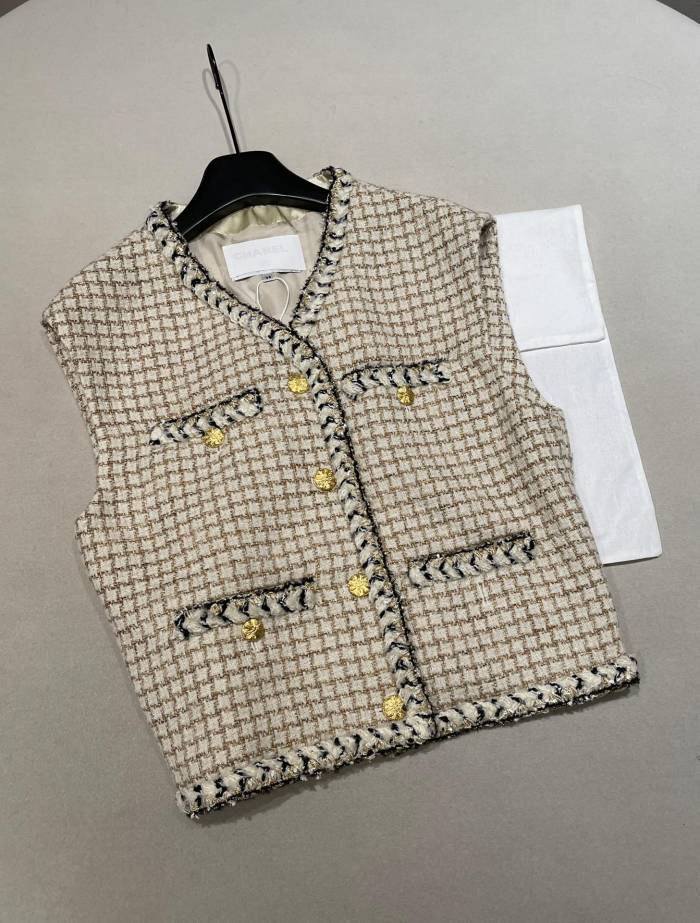 NIGO Chanel 25K Women's  Fall/Winter V-neck Single-breasted Vest #nigo333510