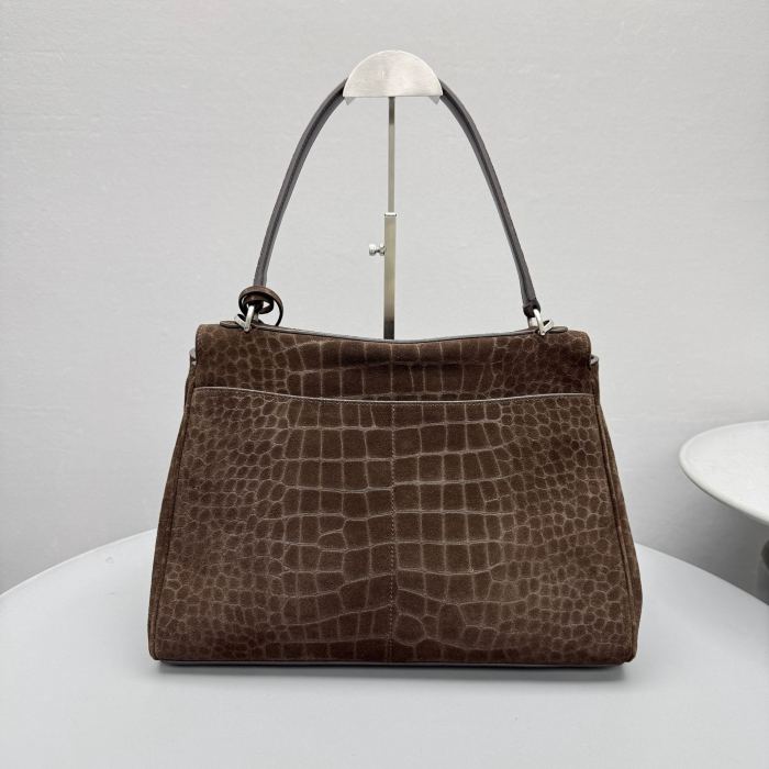 NIGO Balenciaga Women's Rodeo Handbag Medium Dark Brown #nigo333497