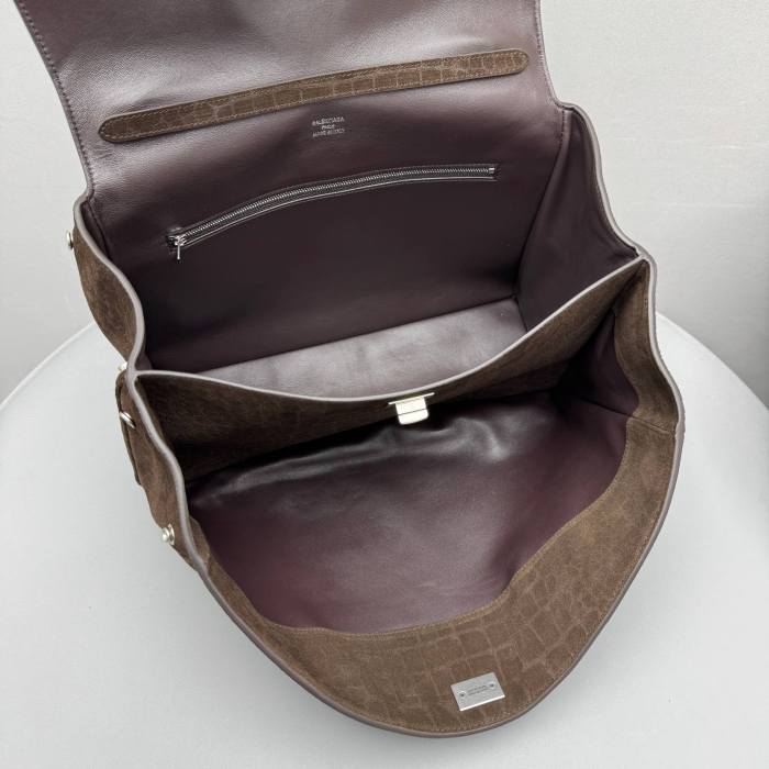 NIGO Balenciaga Women's Rodeo Handbag Medium Dark Brown #nigo333497