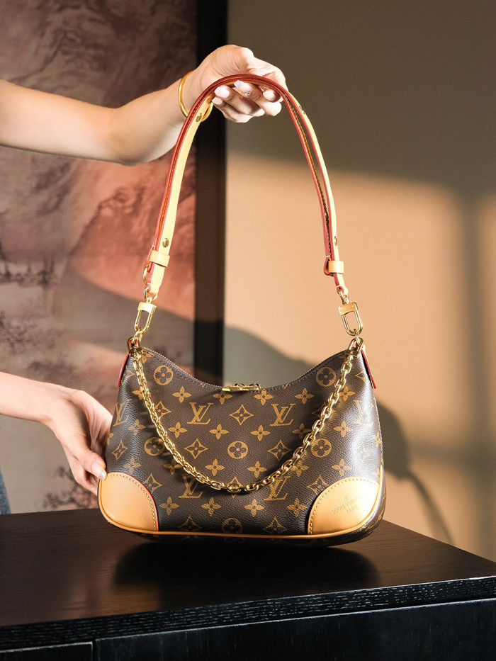 NIGO Louis Vuitton Boulogne PM Shoulder Bag Natural Shoulder Bag M45832 #nigo287065