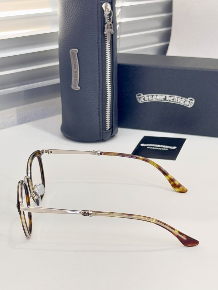 NIGO Chrome Heart Women's and Men's STRAPADICTOME Scout Flower Metal Square Optical Frame #nigo333534
