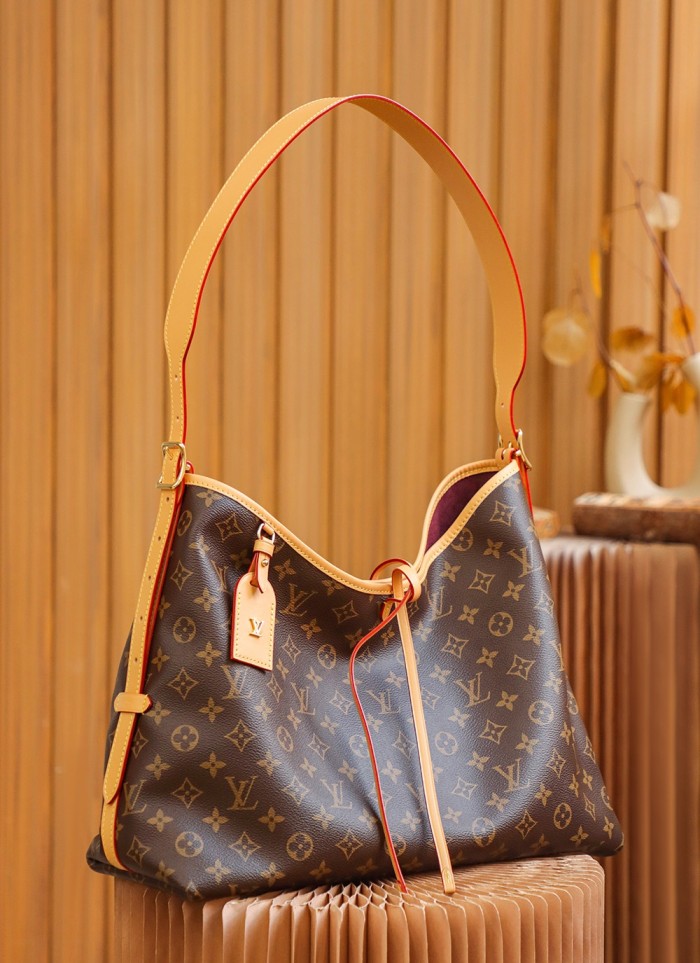 NIGO Louis Vuitton Women's CarryAll MM Monogram Handbags M46197 #nigo333545
