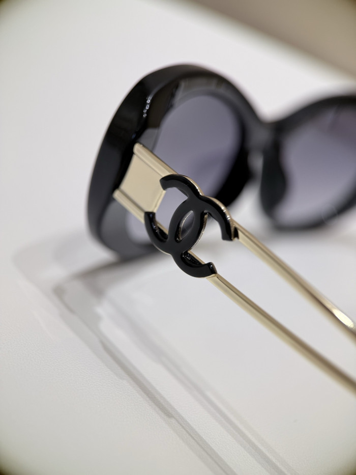 NIGO CHANEL Sunglasses Oval Sunglasses acetate metal #nigo333540