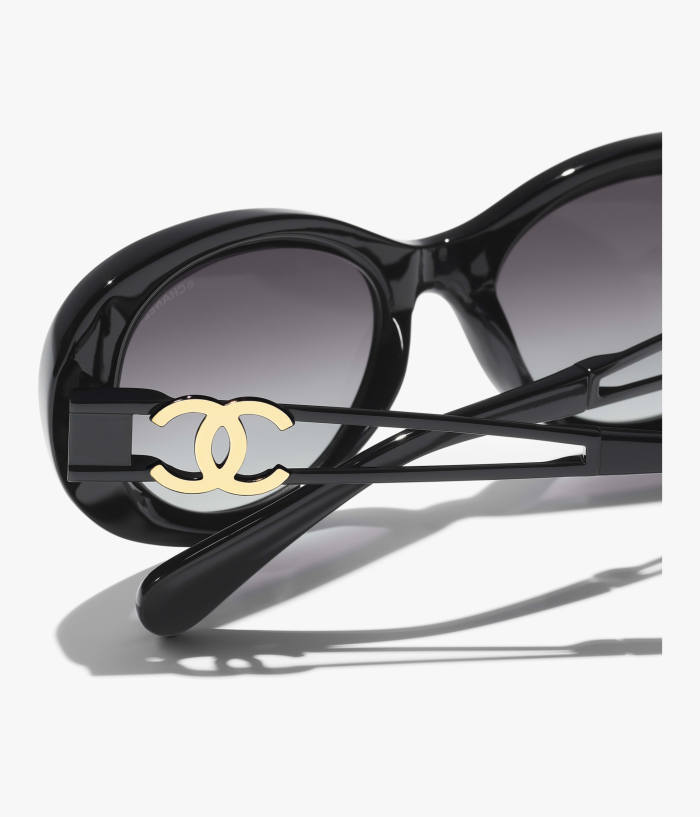 NIGO CHANEL Sunglasses Oval Sunglasses acetate metal #nigo333540