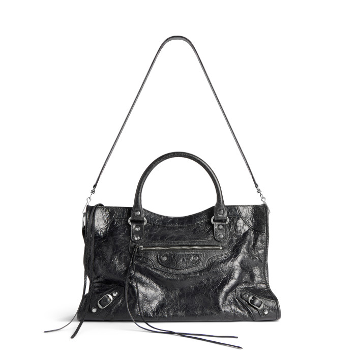 NIGO Balenciaga Le City Bag Medium in Black #nigo333603
