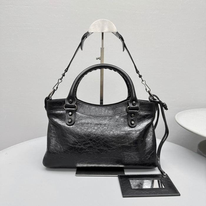 NIGO Balenciaga Le City Bag Medium in Black #nigo333603