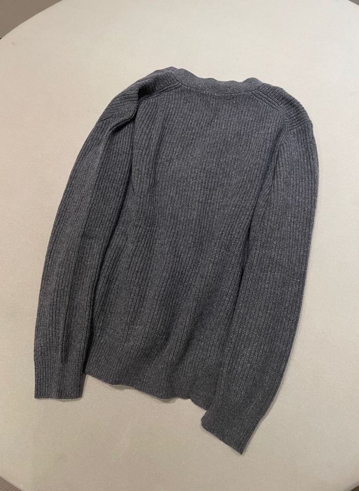 NIGO Louis Vuitton Embroidered Signature Cashmere Cardigan #nigo333607