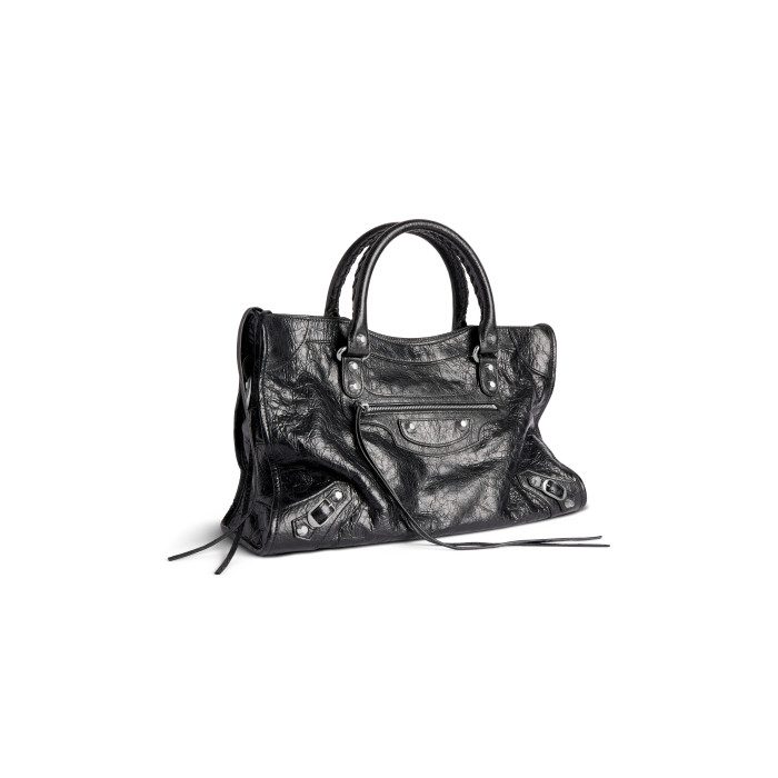 NIGO Balenciaga Le City Bag Medium in Black #nigo333603