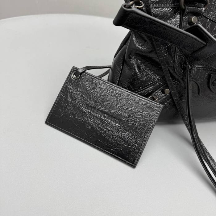 NIGO Balenciaga Le City Bag Medium in Black #nigo333603