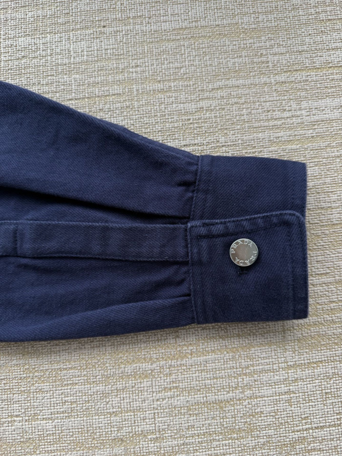 NIGO Prada Denim Hooded Jacket #nigo333637