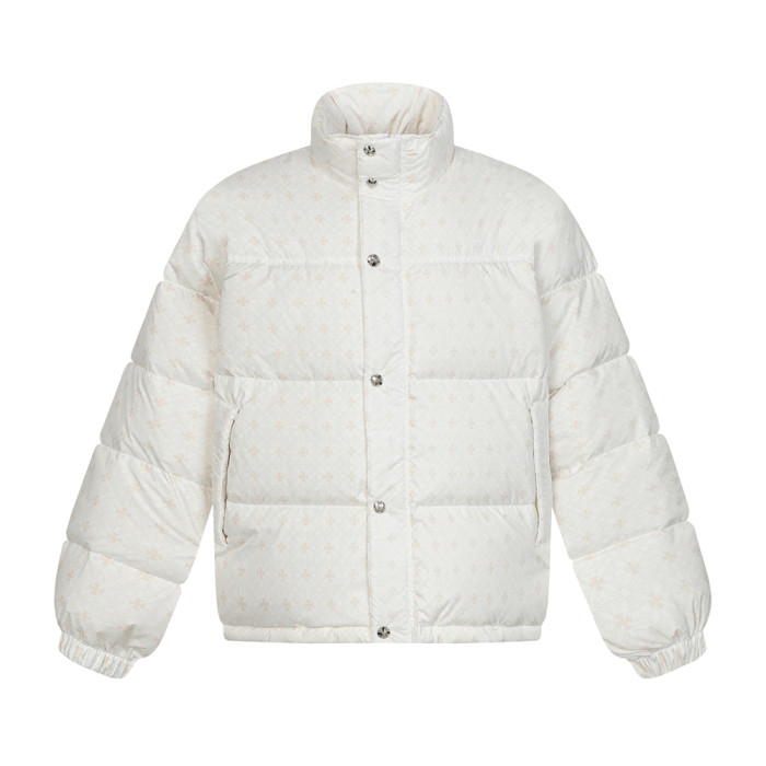 NIGO Chrome Hearts Dark Pattern Jacquard Down Jacket #nigo333641