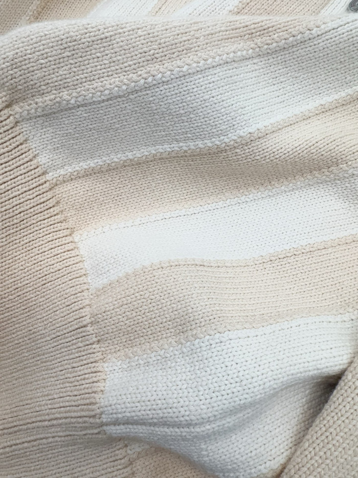 NIGO Hermes Long sleeve Long Cardigan Thick Bicolor Cotton #nigo333633