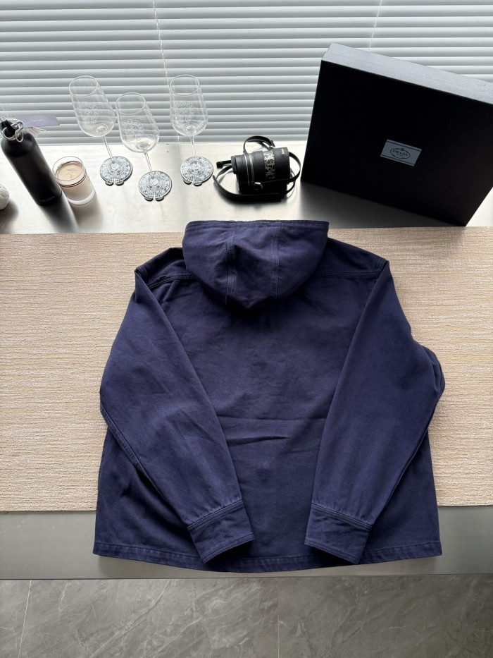NIGO Prada Denim Hooded Jacket #nigo333637