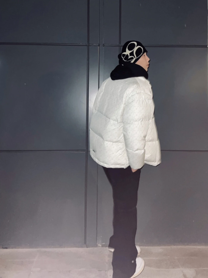 NIGO Chrome Hearts Dark Pattern Jacquard Down Jacket #nigo333641