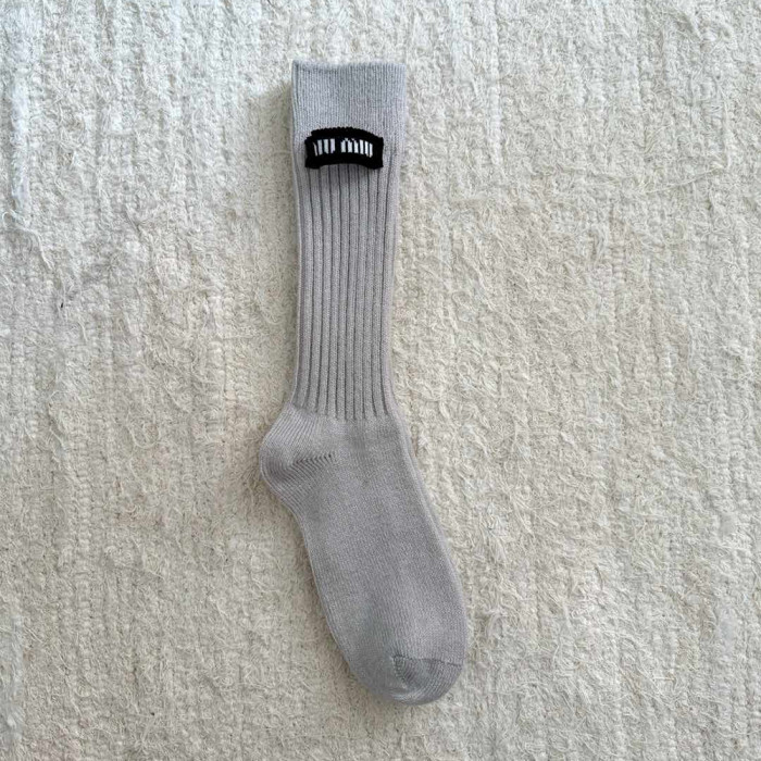 NIGO MiuMiu Wool Label Mid-calf Socks #nigo333706