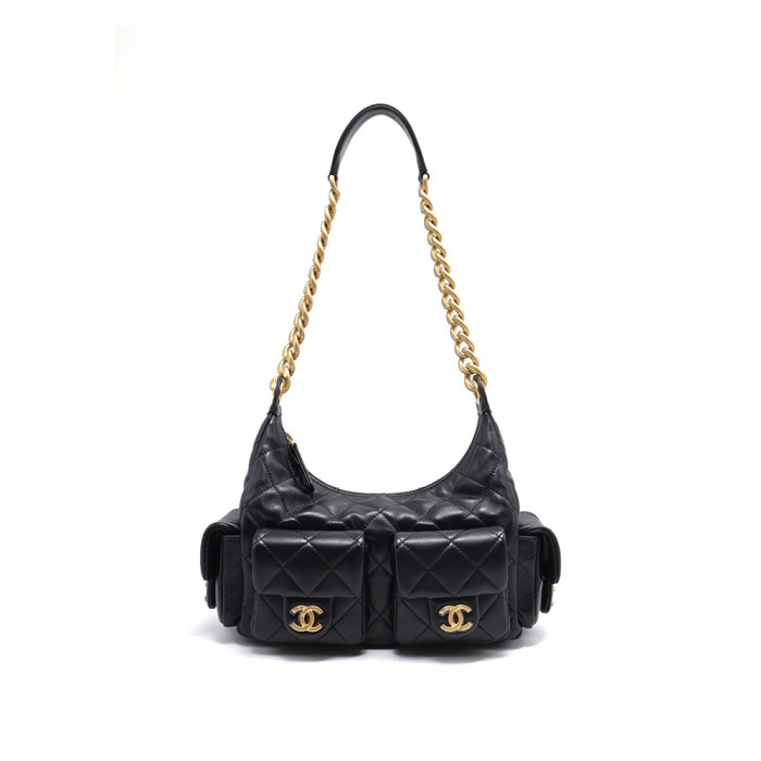 NIGO Chanel 25C Hobo Hippie Bag #nigo333701