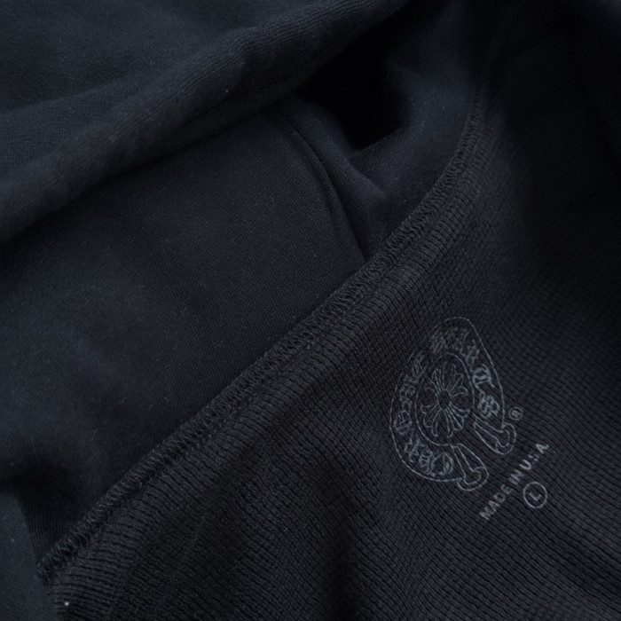 NIGO Chrome hearts Sanskrit Letter Logo Zipper Hooded Sweatshirt #nigo333725