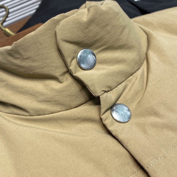 NIGO Prada Brown Down Filled Technical Puffer Jacket #nigo333729