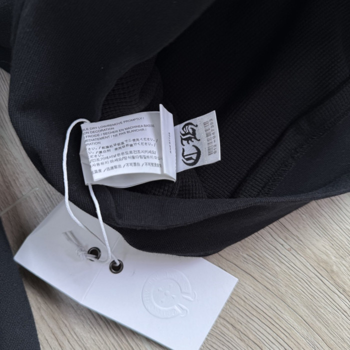 NIGO Chrome hearts Sanskrit Letter Logo Zipper Hooded Sweatshirt #nigo333725